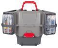 Plano Kayak V-Crate Tackle System Gray/Red