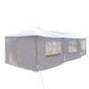 10 x 30 Ft Outdoor Portable Gazebo with Removable Sidewalls