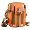 Waist Pack Bag Fanny Pack Unisex Hip Bum Bag with Adjustable Band - Orange