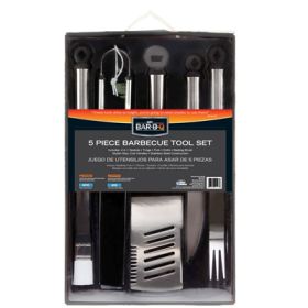 5 Piece Barbecue Tool Set