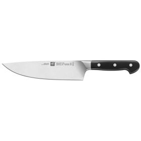 Zwilling Pro Chef's Knife 8"  Black/Stainless Steel  38401-201-0