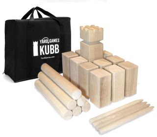 Hardwood Kubb Regulation Size