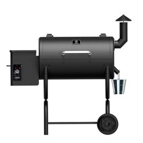 Z Grills ZPG-550B Wood Pellet Smoker Grill with Auto Temp Control, 550 Cooking Area, Black